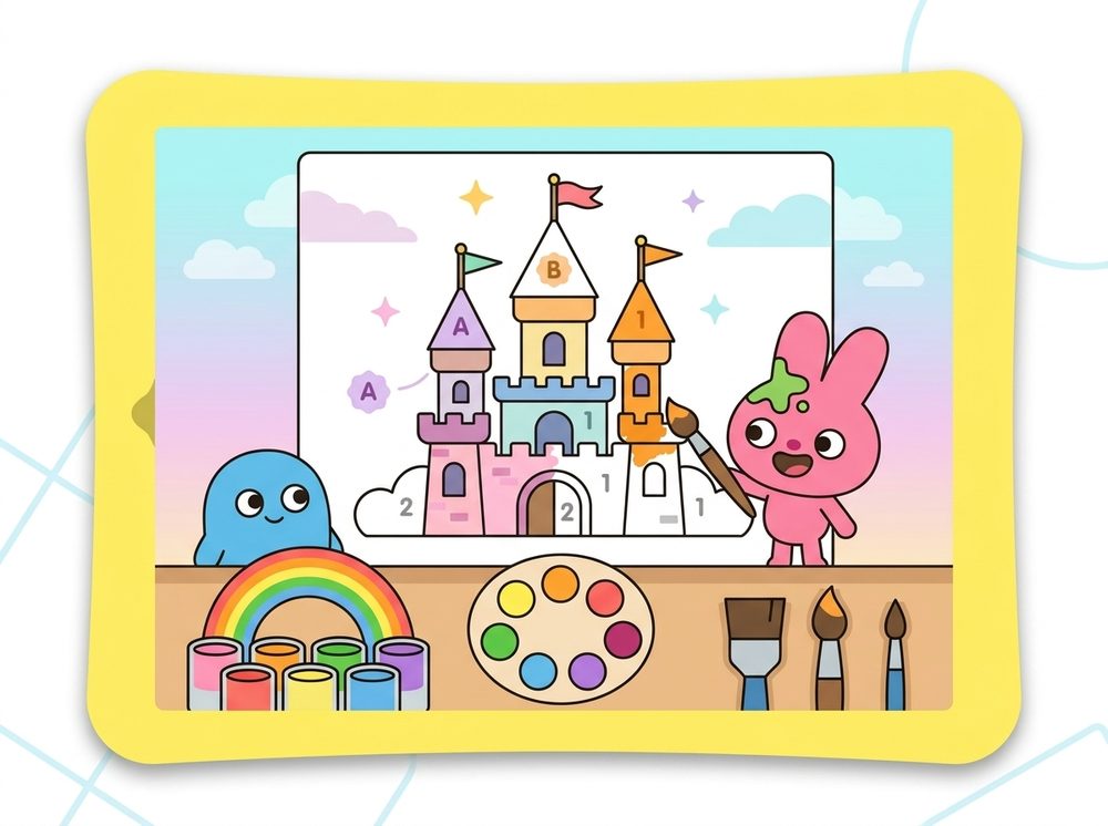 Toddler Kids Colouring Games screenshot preview